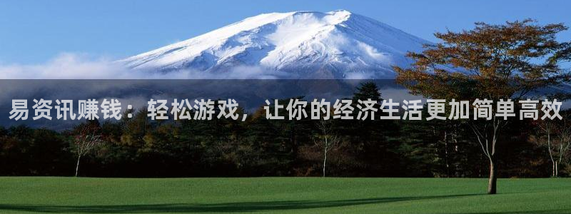 优贝娱乐平台官方网站：易资讯赚钱：轻松游戏，让你的经济生活更